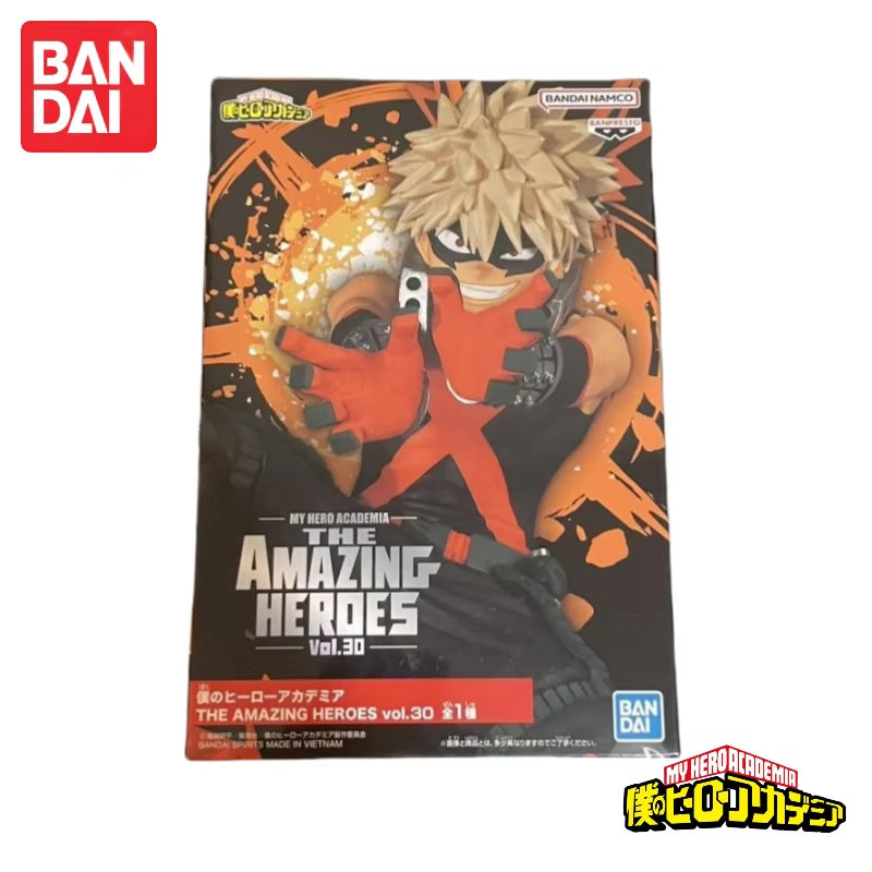 In Stock My Hero Academia Bakugou Katsuki  Banpresto the Amazing Heroes Vol.30 Original Action Figure Figurine Ornaments