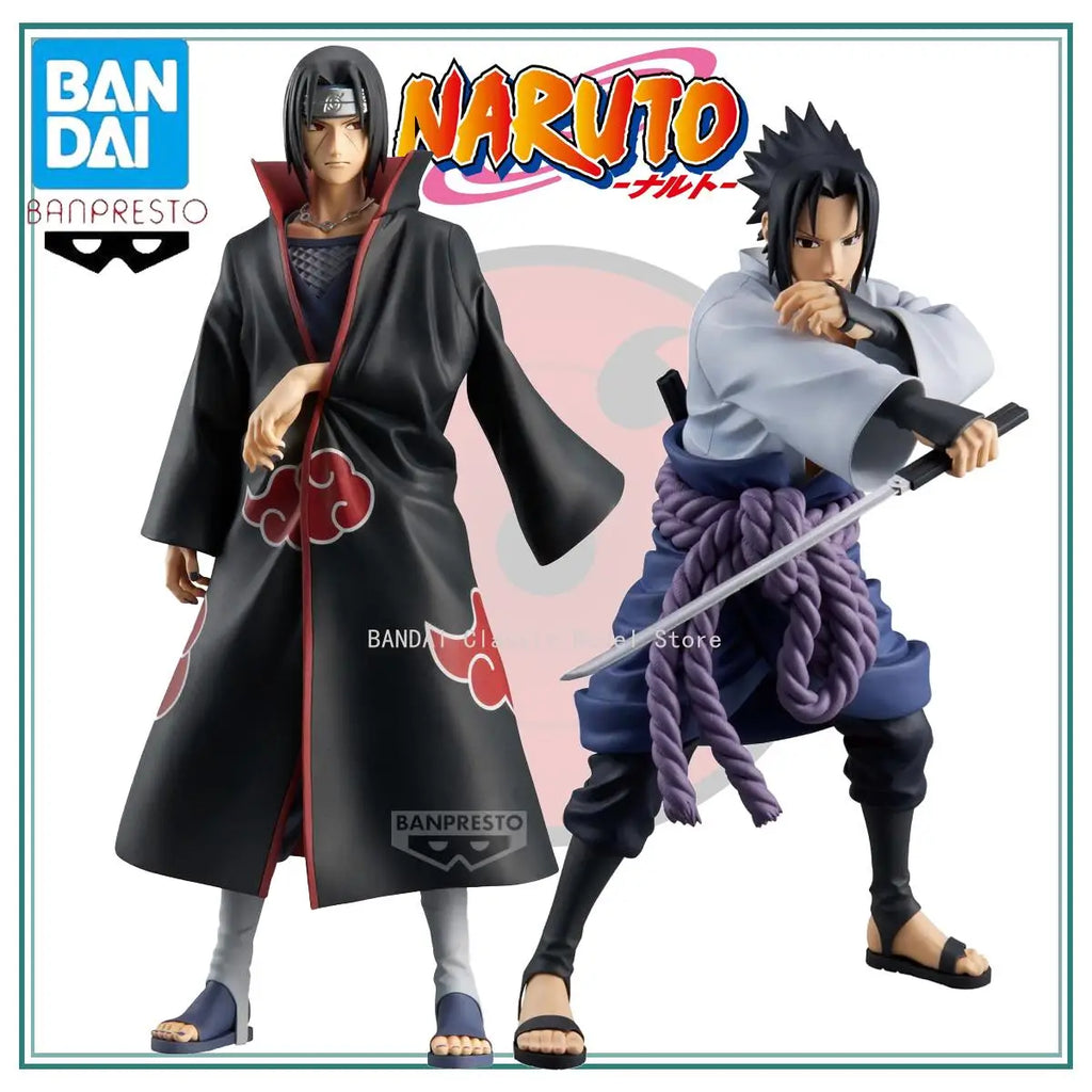 Original Banpresto: Naruto Uchiha Itachi Uchiha Sasuke Figures