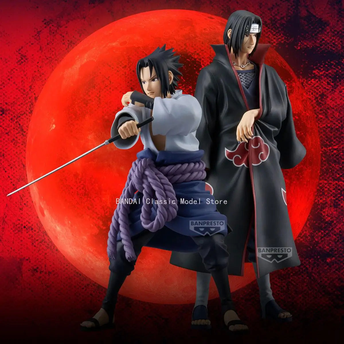 Original Banpresto: Naruto Uchiha Itachi Uchiha Sasuke Figures