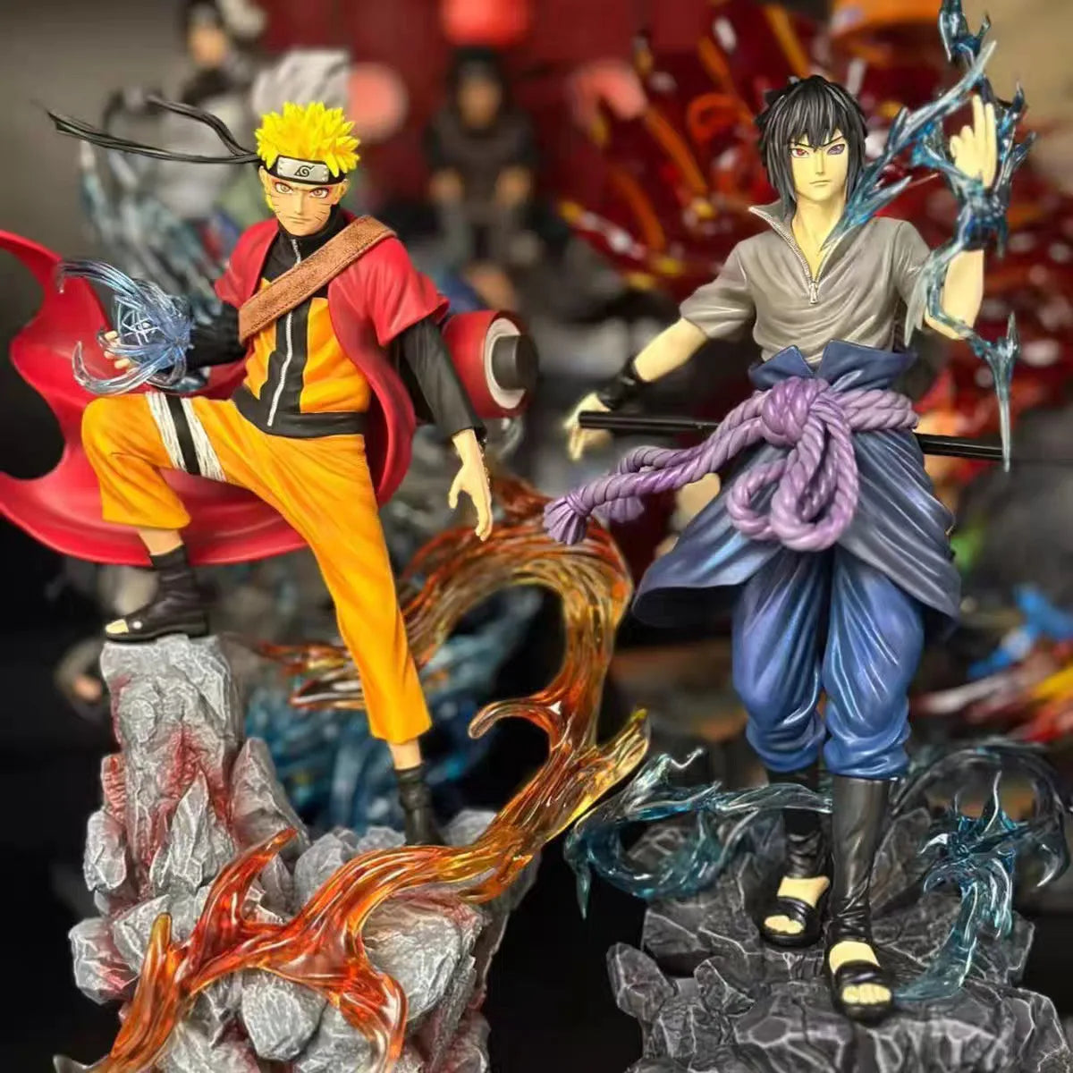 Naruto Anime Figure Uzumaki Naruto / Uchiha Sasuke Anime figure