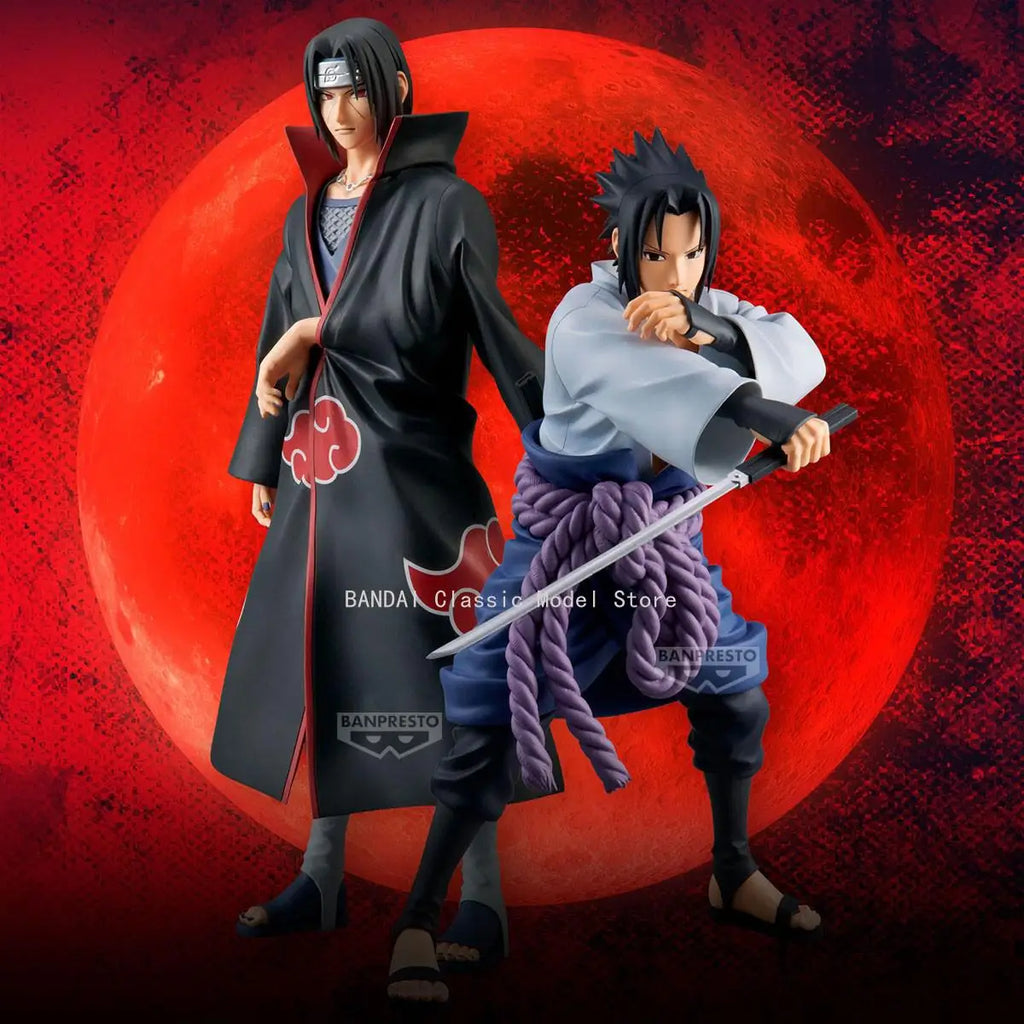 Original Banpresto: Naruto Uchiha Itachi Uchiha Sasuke Figures