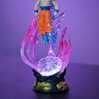 Anime Dragon Ball Figure with Light Ultra Instinct / Saiyan Son Goku