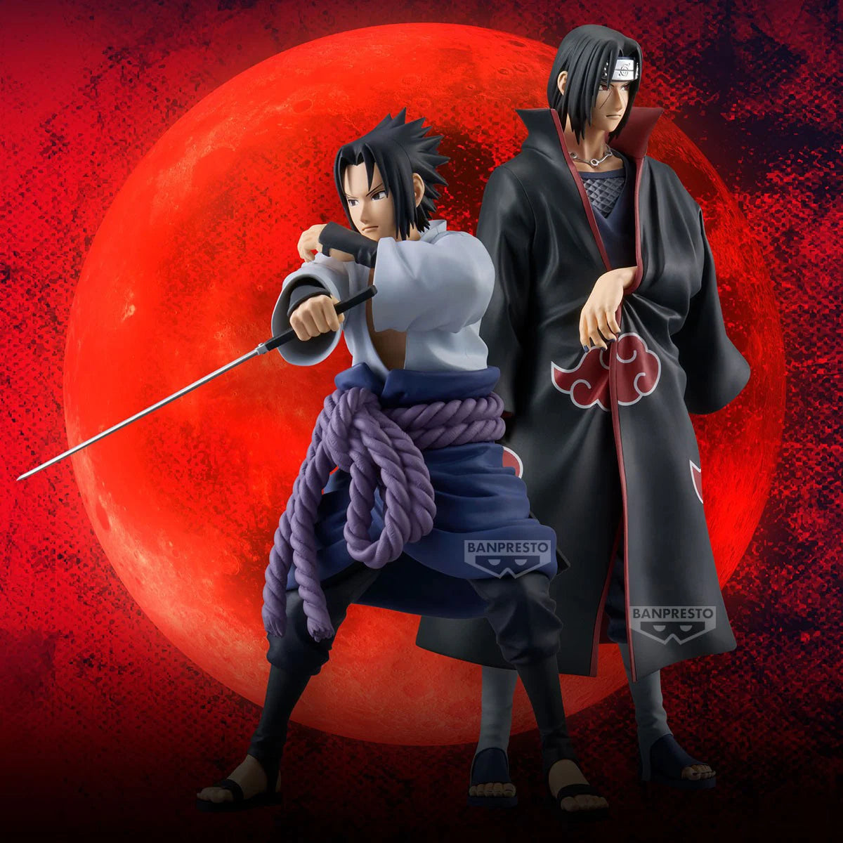 Original Banpresto: Naruto Uchiha Itachi Uchiha Sasuke Figures