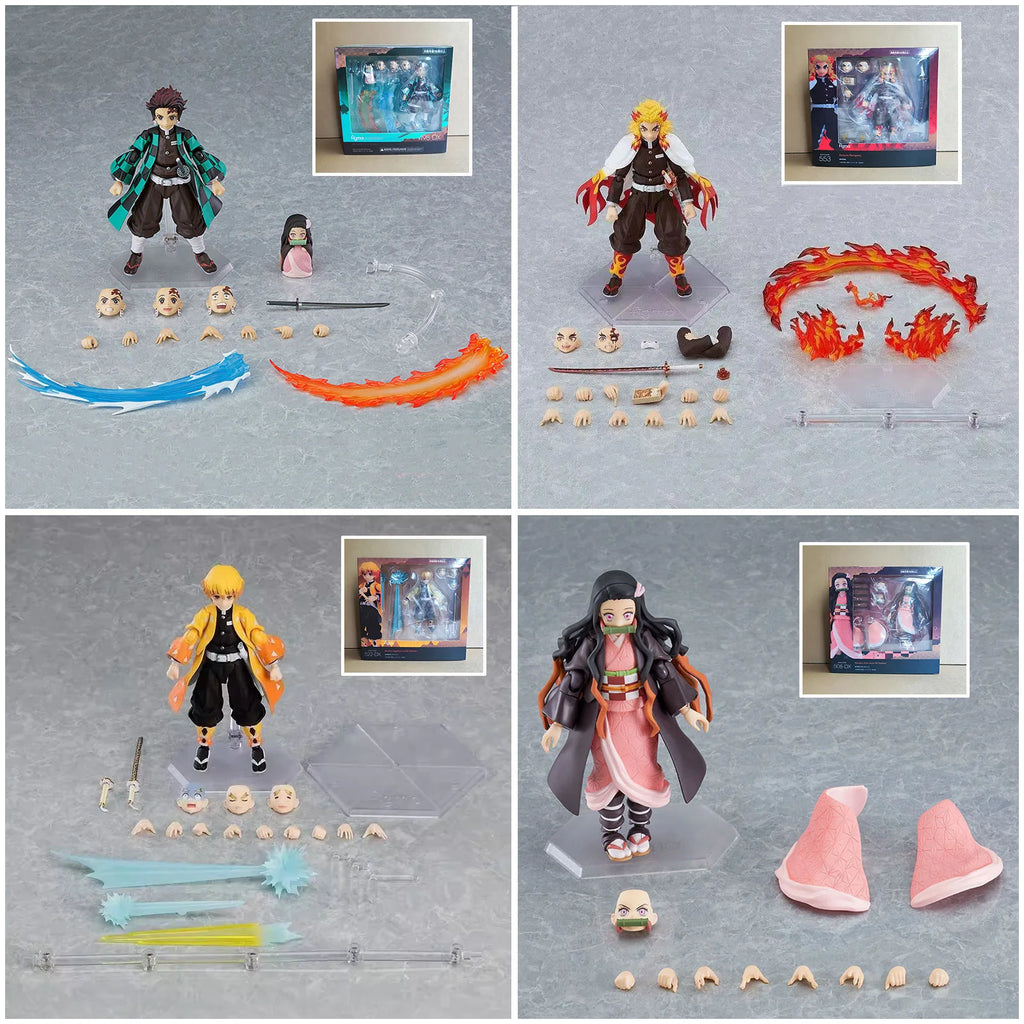 Demon Slayer Series Anime Figures Set