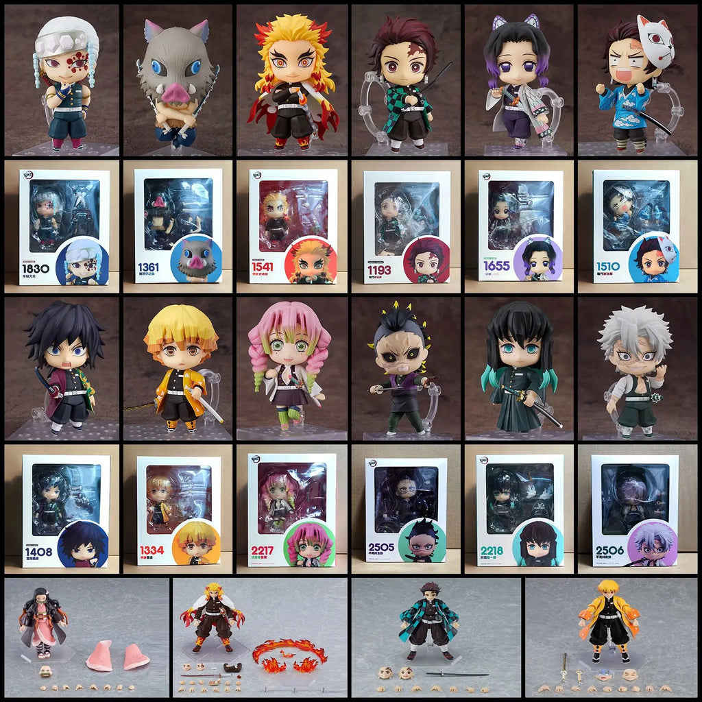 Demon Slayer Series Anime Figures Set