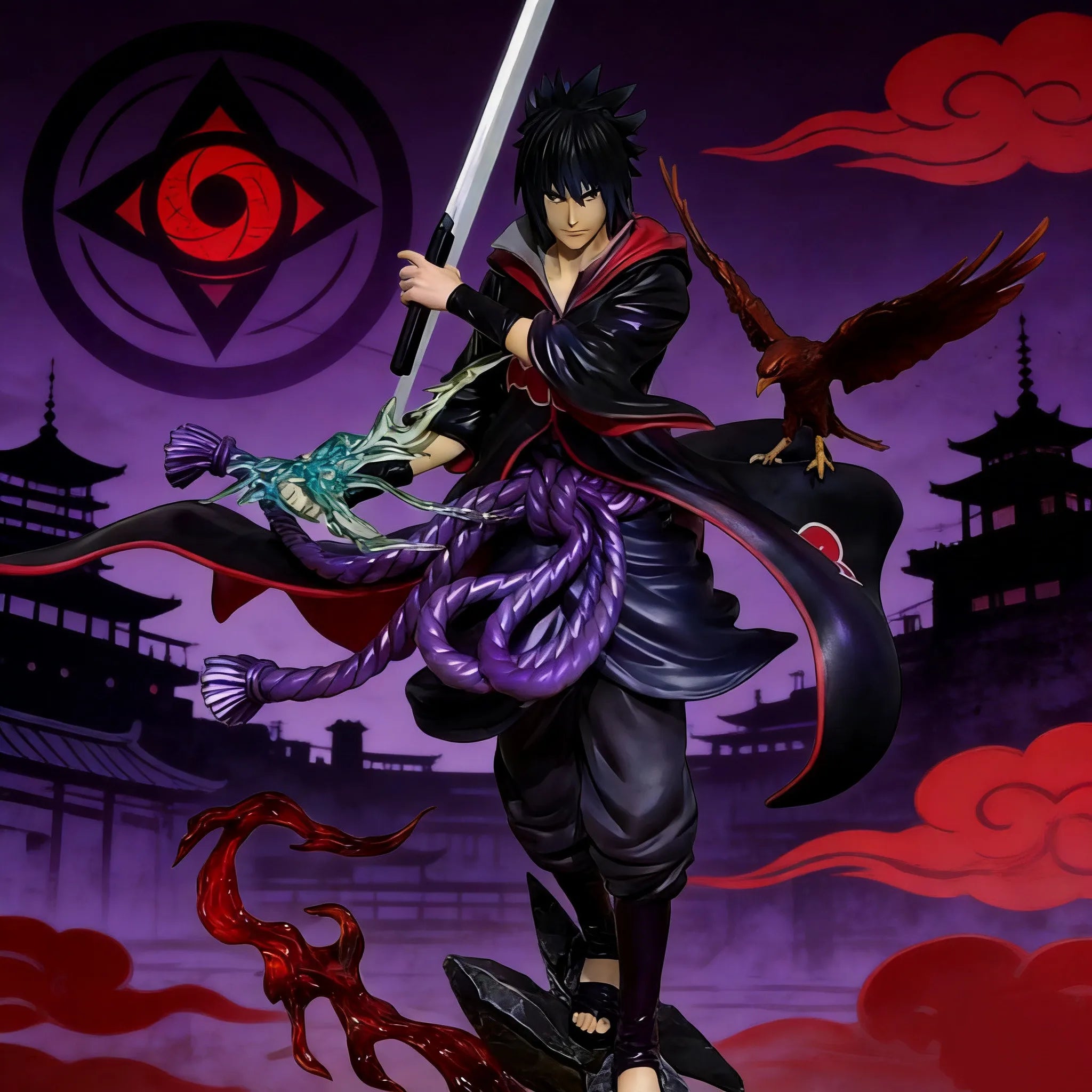 Naruto Uchiha Sasuke Anime Figure