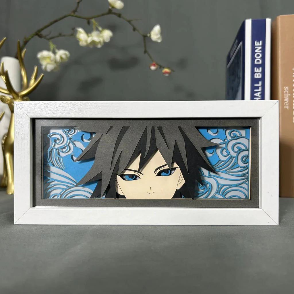 Demon Slayer Giyu Light Box